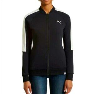 XL Puma FT Contrast Jacket in Black & White!